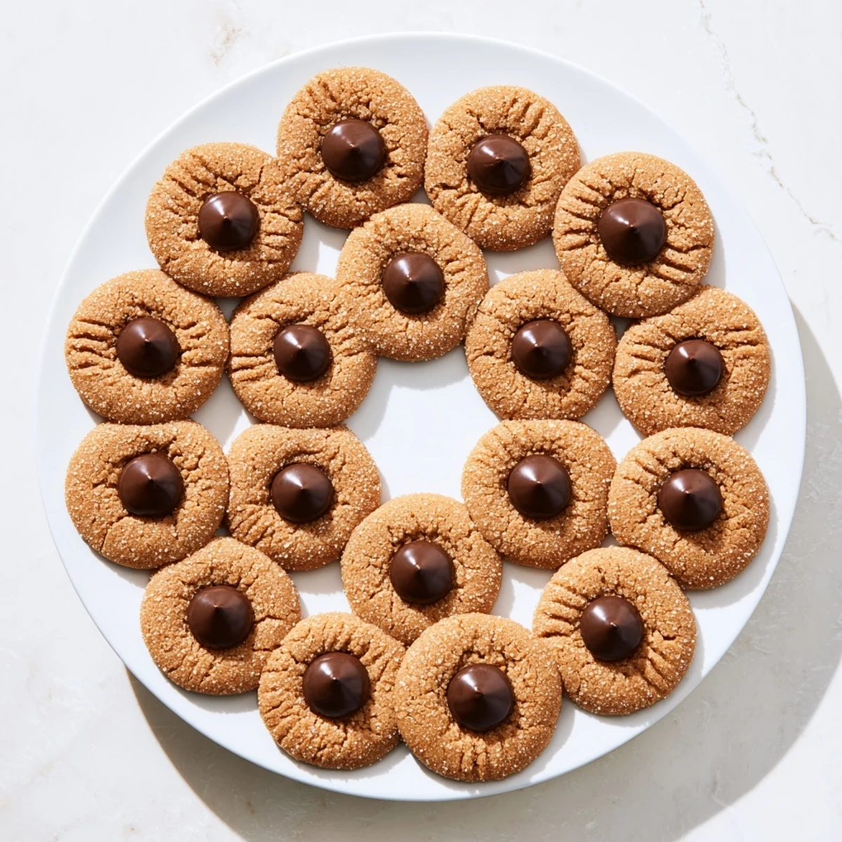 3-Ingredient Peanut Butter Blossoms