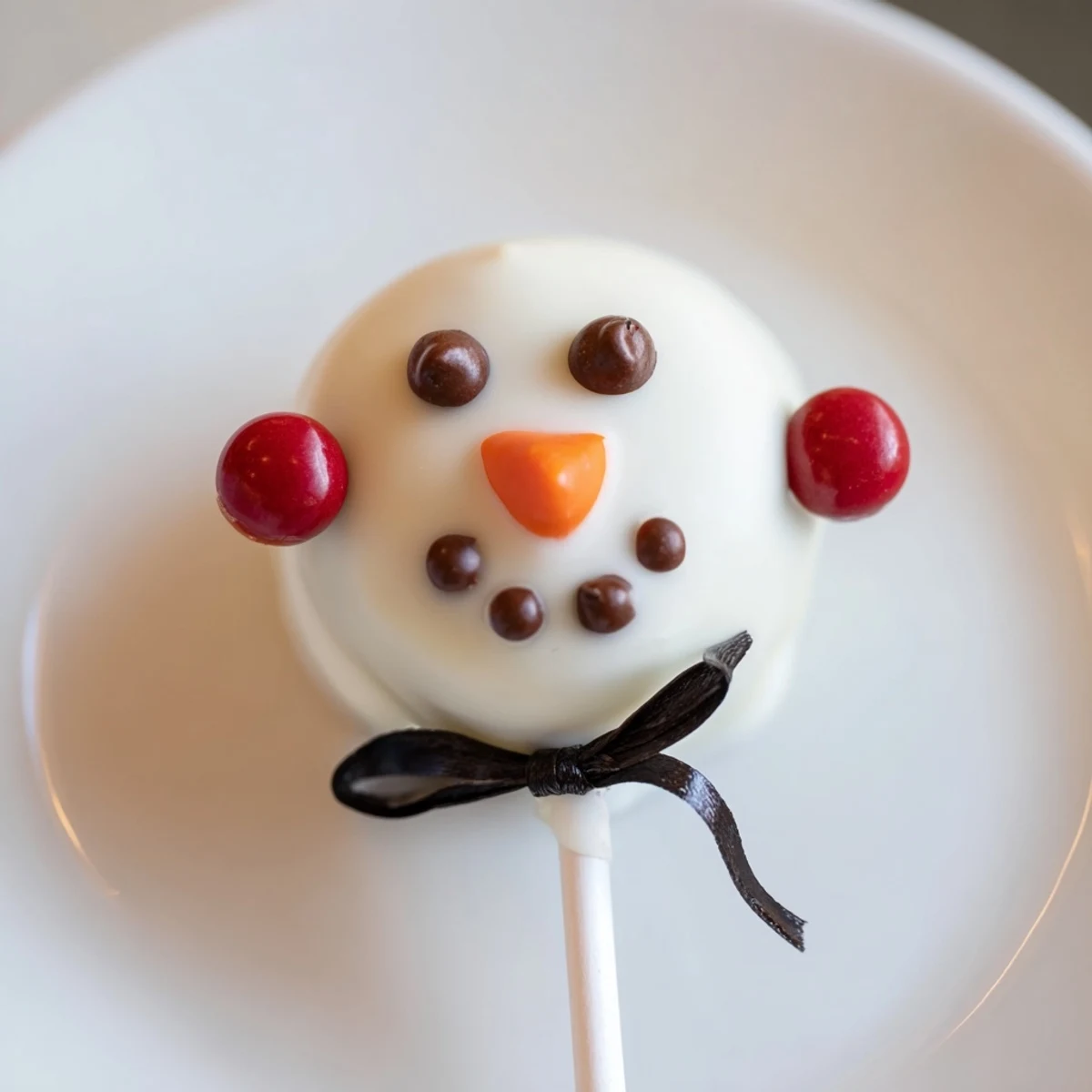 Adorable Budget-Friendly Oreo Snowman Pops, a festive treat with white chocolate and sweet details.
