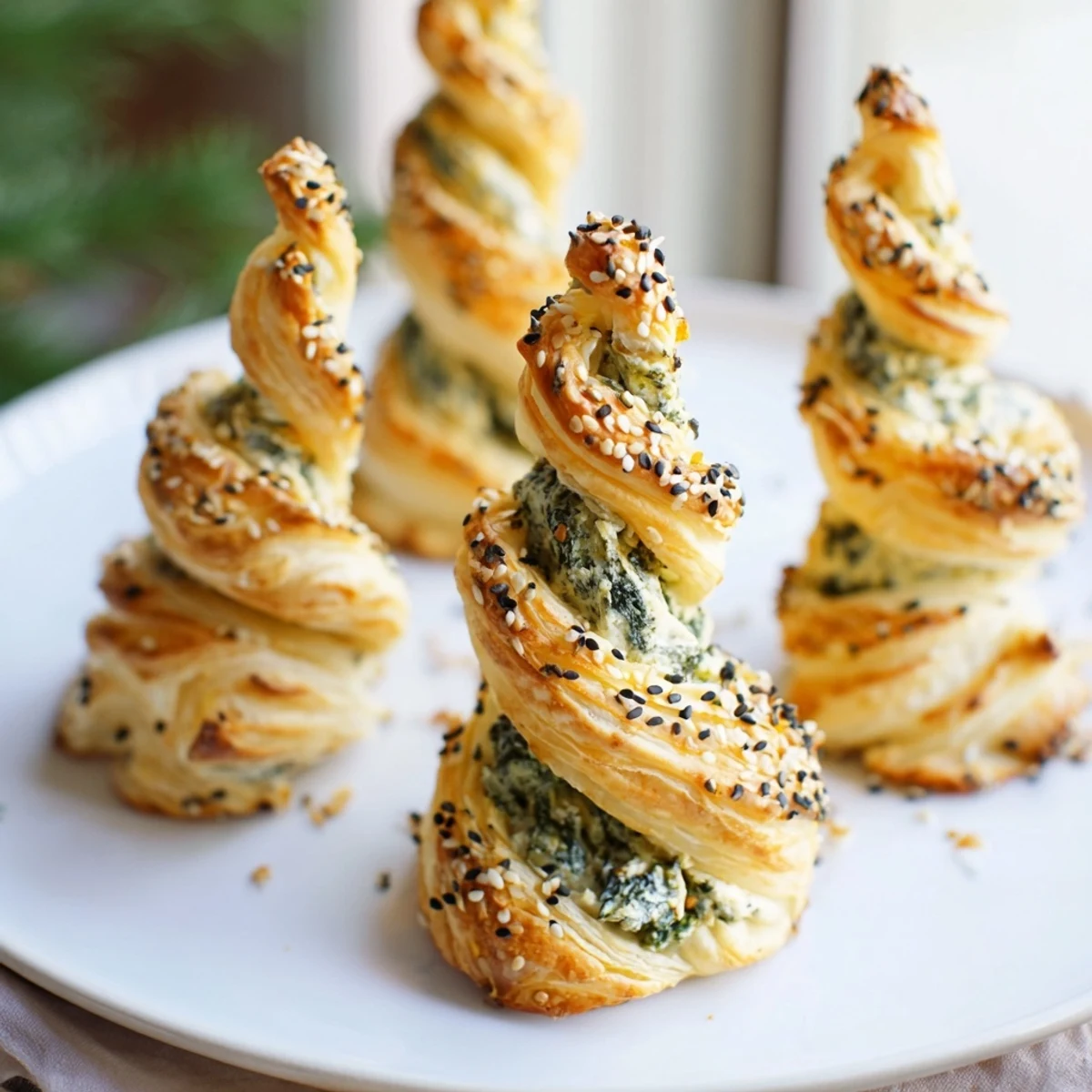 Puff Pastry Christmas Tree