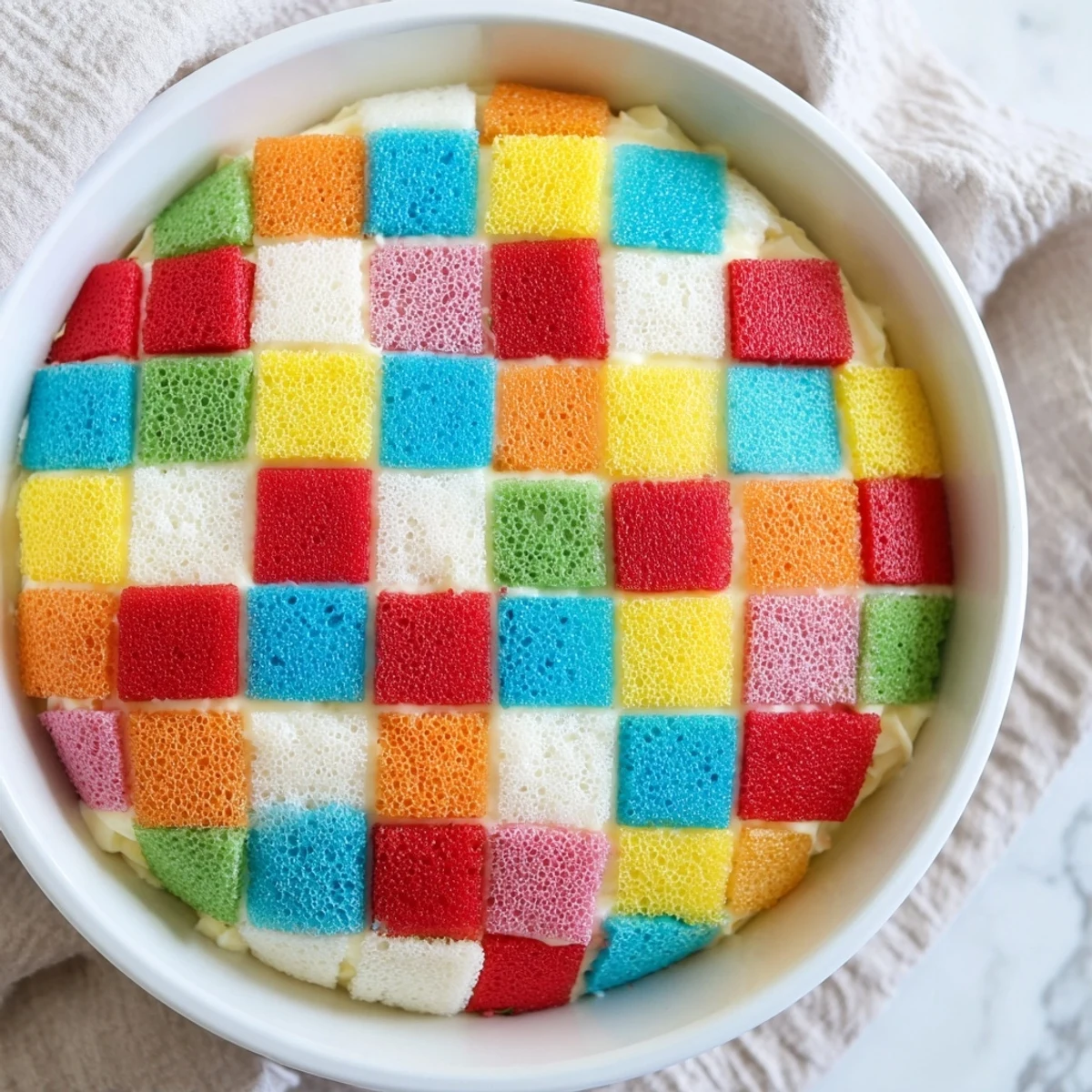 Cozy Quilt Patchwork Cake