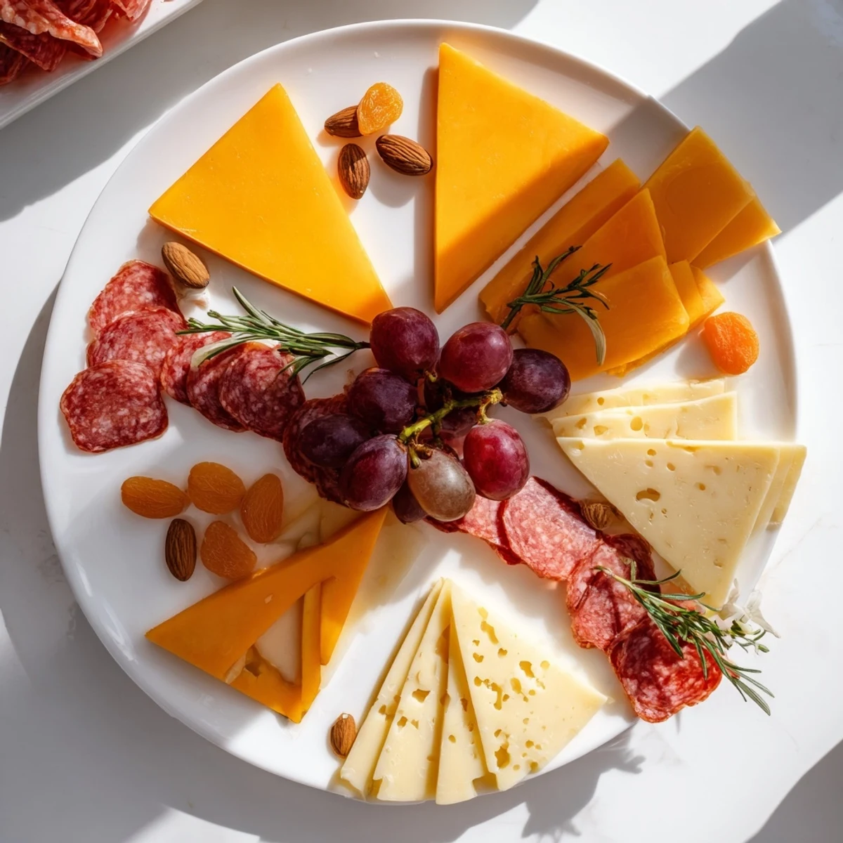Geometric Gala Cheese Meats