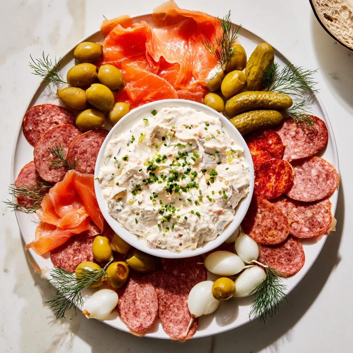 Compass Rose Four Meats