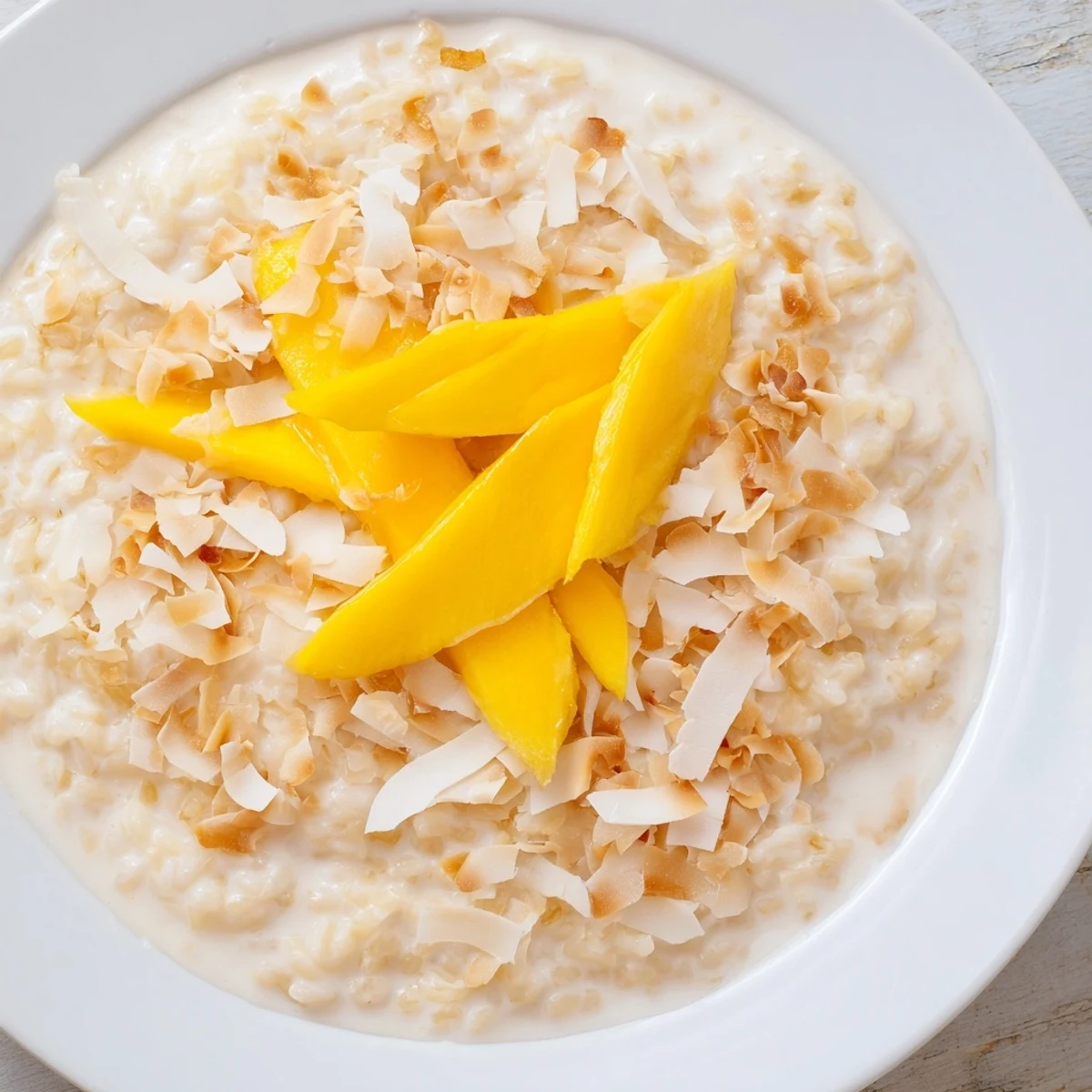 Toasted Coconut Rice Pudding