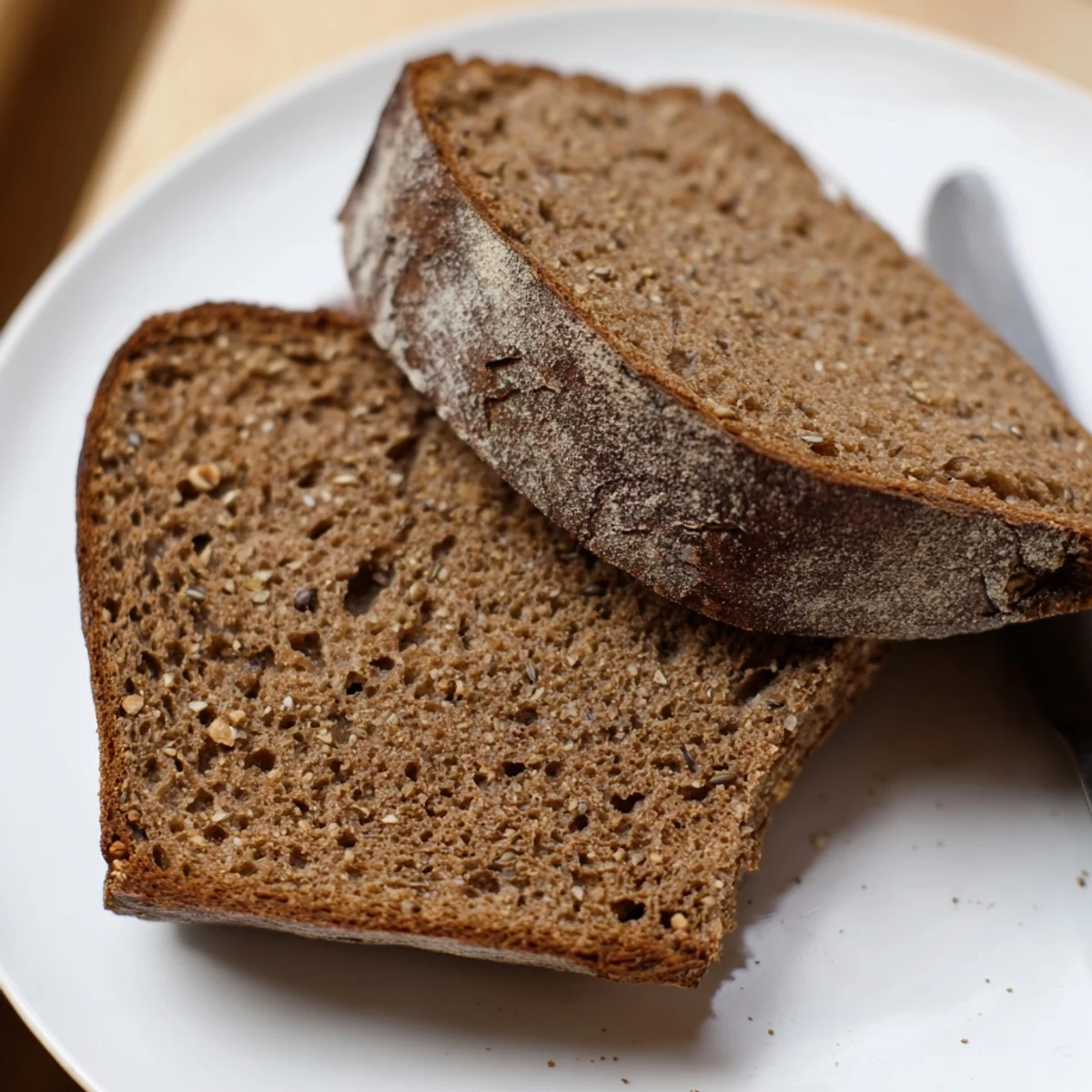 Latvian Rupjmaize Dense Bread