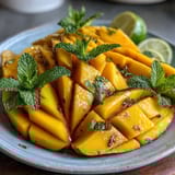 Tropical Mango Pineapple Display