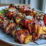 Grilled Pineapple Chicken Skewers