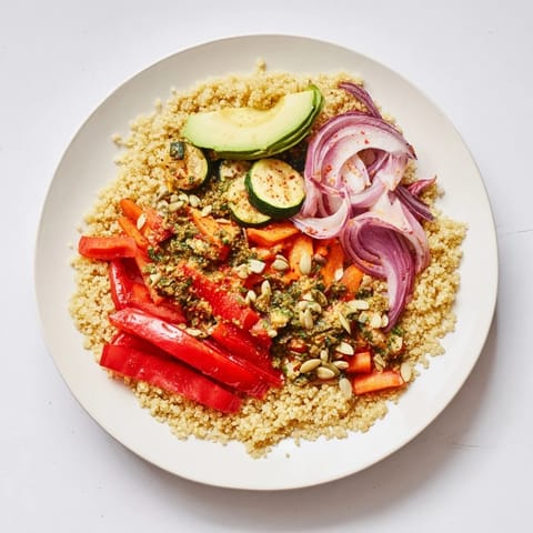 Quinoa Bowl Roasted Vegetables