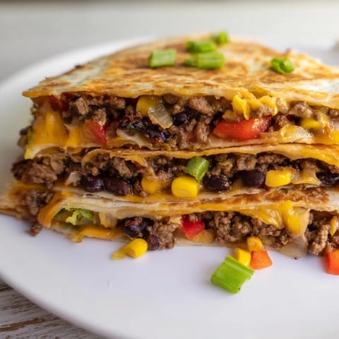 Sheet Pan Quesadillas Beef