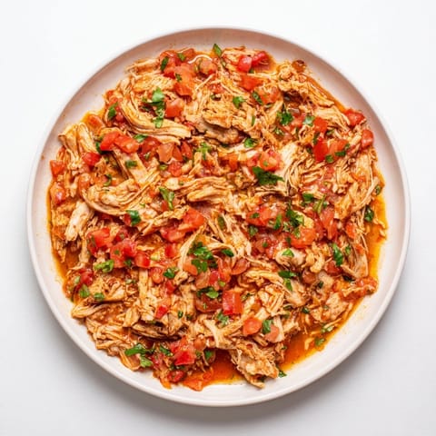 Tender Shredded Chicken Tacos