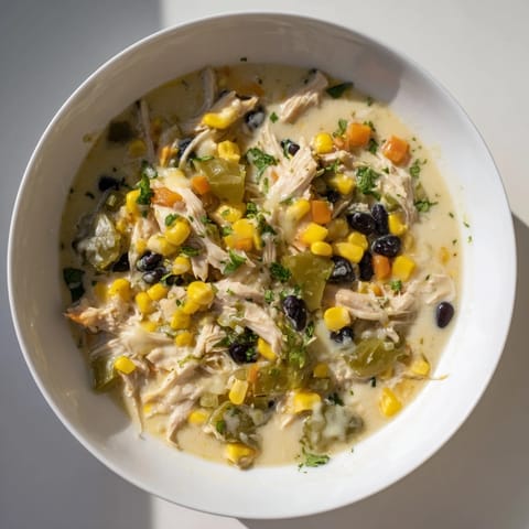 Chicken Poblano Creamy Soup