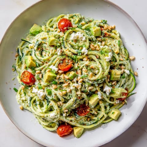 Green Goddess Zoodle Pasta