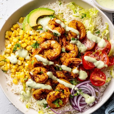 Cajun Shrimp Taco Bowls #209