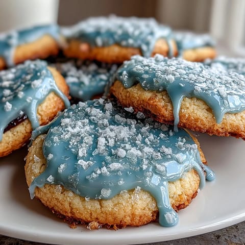 Pure Vanilla Cookie Run Kingdom sugar cookies decorated with royal icing and festive colors.