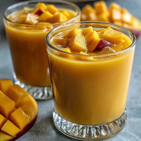 Vibrant mango peach sangria with fresh citrus slices, sparkling water, and mint—perfect for summer parties and refreshing non-alcoholic drinks.