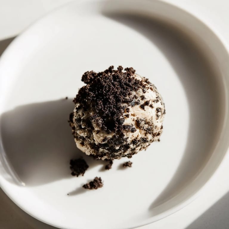 Homemade Cream Cheese Oreo Protein Balls with extra chocolate chips, a quick and easy recipe for everyone.