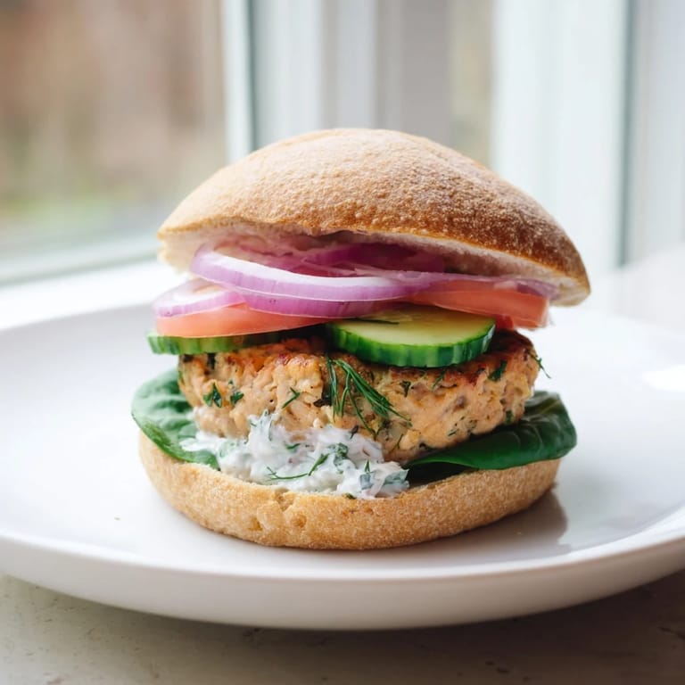 Close-up of juicy, perfectly-baked Healthy Chicken Sliders, stacked high with fresh tomato and red onion.