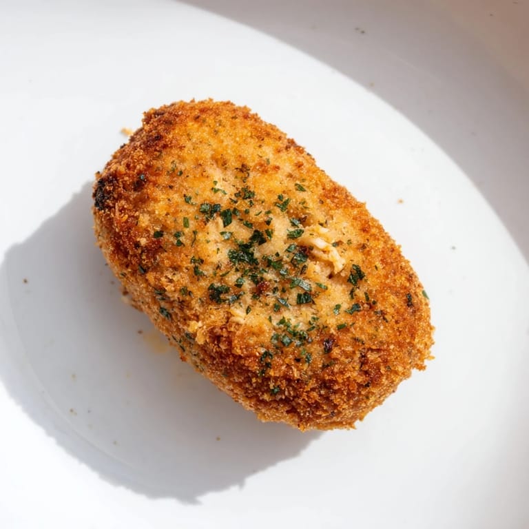 Pile of appetizing, homemade spicy ranch chicken croquettes, perfect for sharing as a snack.