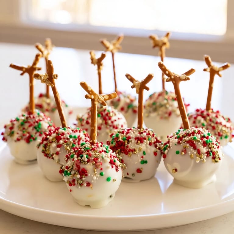 Delicious Holiday Ornament Candy Balls, arranged on a tray, ready to be enjoyed during the holiday season.