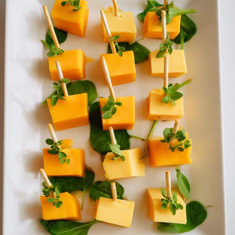 Vibrant orange Pumpkin Patch Grid, complete with pretzel stems and parsley leaves on a green bed.